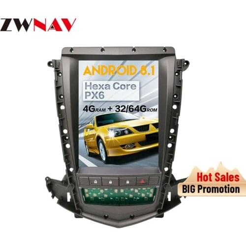 PX6 Tesla style Android 8.1 Car Multimedia Player for Cadillac SRX 2013-2017 GPS Navi Audio Radio stereo BT big screen head unit