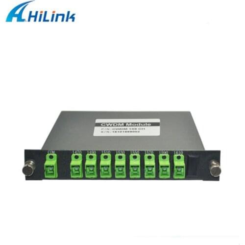 Free Shipping By DHL! LGX Box Single Fiber SC/APC 1470nm-1610nm 8CH CWDM Mux/Demux Module