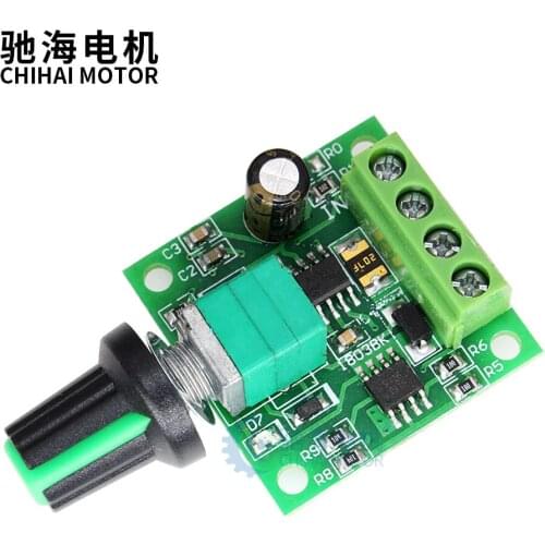 Chihai motor DC 1.8-12.0V 2A Motor speed Controller Reversible PWM Control Forward/Reverse