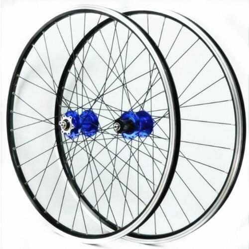 DH19 MTB Mountain Bike Bicycle 26 Inch Wheel Disc/V Brake Wheels Multi Color Wheelset Quality Wheelset Rim