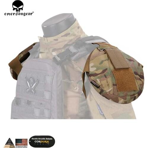 Emersongear Tactical Shoulder Armor Hunting AVS CPC Vest Accessories Shoulder Protector Armor Pouch Multicam EM7331