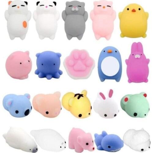 Hot Sale Cute Office Decorations Decompression And Venting Emotional Toys Animal Cute Pet Round Pinch Ball