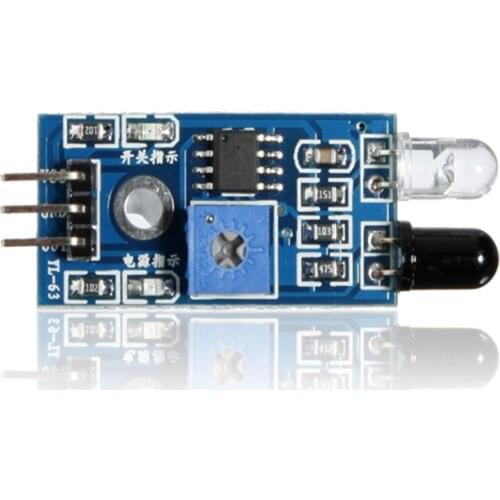 Infrared barrier module / intelligent obstacle avoidance car obstacle avoidance sensor module / black and white line recognition