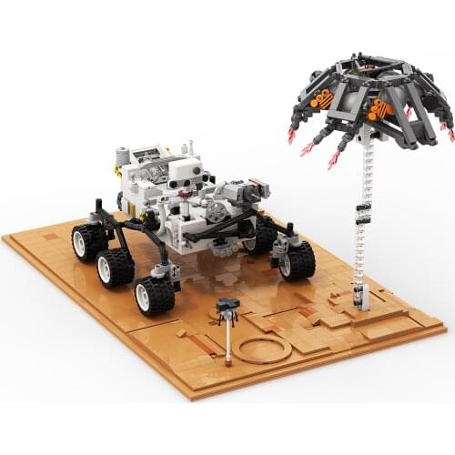 Space Rocket Shuttle Deep Launch International Ship Mars Model Perseverance Building Kits Bricks Kids Toys Spaceport Spaceship