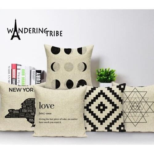 HOT Square colorful Home Cushion Decorative soft seat car Covers linen Watchtower Dinghy cartoon suit cushion almohada N(466)