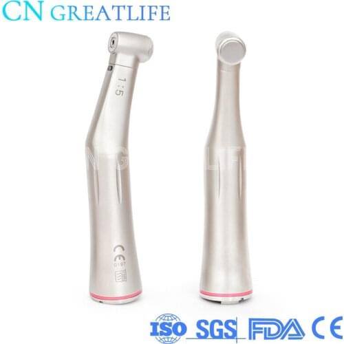 Nsk Ti Max X95l X95 Type Dental Handpiece Low Speed 1:5 Led Fiber Contra Angle Handpiece Led Contra Angle Handpiece