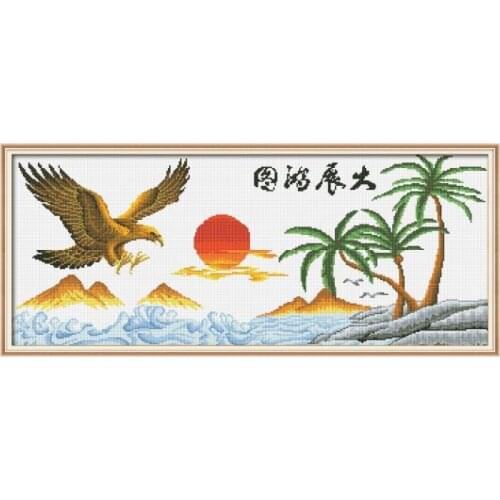 Carry out grand plans (good luck edition) Diamond painting cross stitch kit Square Round Drill stitching embroidery DIY handmade