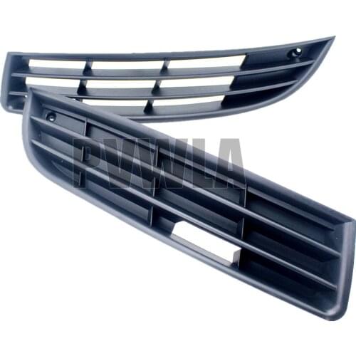 For VW Passat B6 Sedan & Wagon 2006 2007 2008 2009 2010 Front Bumper Fog Lamp Light Grille Cover Trim