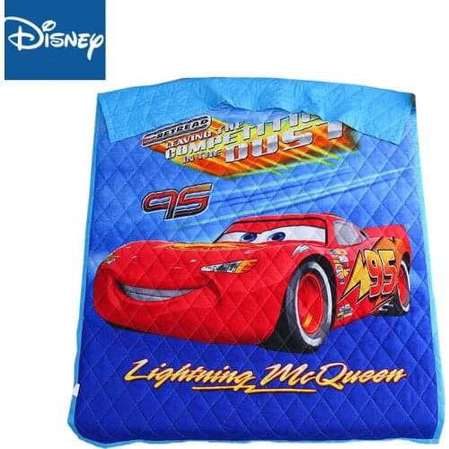 Disney Lightning McQueen Car Quilt Summer Cotton Fabric Comforter Bedding Babies Boys Childrens Bed Spreads Cartoon Promotion