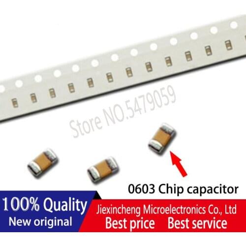 100pieces) 0.7pF 0R7 0.25PF 50V 0603 C0G SMD Chip Capacitor