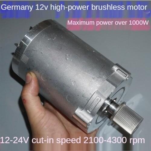 12V-24V 1000W High-power 2100rpm-4300rpm More Than High-power Brushless Motor Propeller Retrofit Large Models