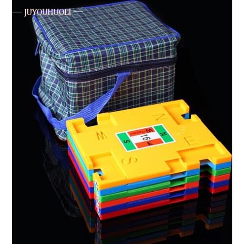 16 PCS/Lot Professional Bridge Bidding Box Cards Whole Set Plain Bridge Bidding Cards Box for Professional Bridge Game Tournment