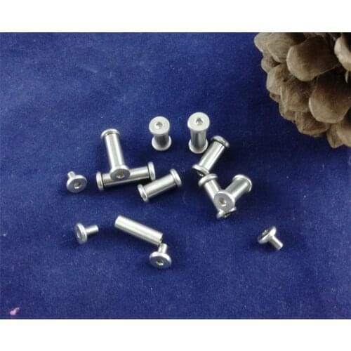 6pcs/lot 0.53" (13.5mm) * 5mm Stainless steel Knife Handle Screw Suitable for 5mm hole