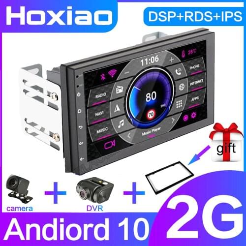 2 din Car Radio RDS GPS Android Multimedia Player Universal 7" audio Navigation For Volkswagen Nissan Hyundai Kia Toyota Renault