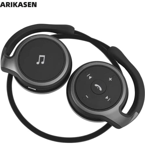 Arikasen A6 Bluetooth earphone On ear comfortable Wireless Earphones Microphone Deep bass 3D stereo Sound Bluetooth 5.0 Headset