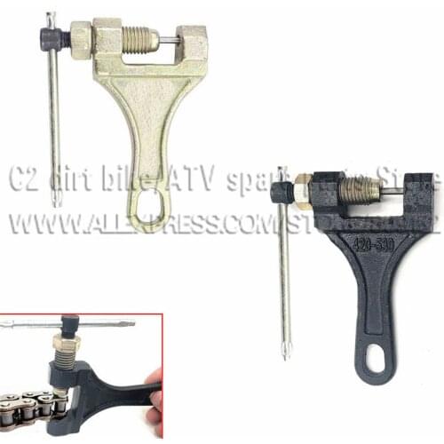 Chain Breaker #428 520 525 528 530 and T8F and 25H Chain Tool Motorcycle Bicycle ATV Black Free Shipping