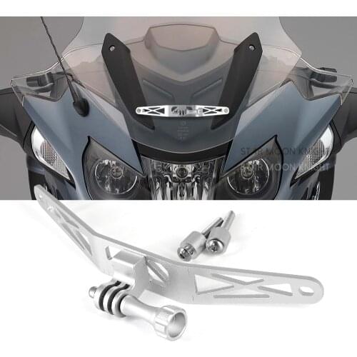 Motorcycle Accessories Recorder holder for GoPro camera Bracket CamRack For BMW R1200RT R 1200 RT 2014 - on