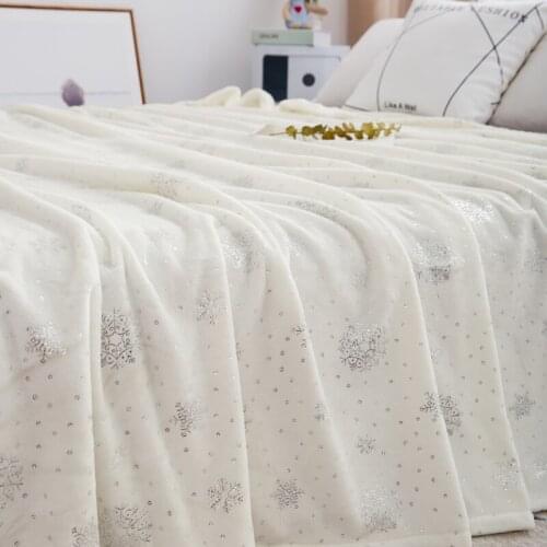 230*250CM King Size Flannel Blanket For Double Bed Soft Warm Fluffy Coral Fleece Bedspread Winter Plaid Blankets