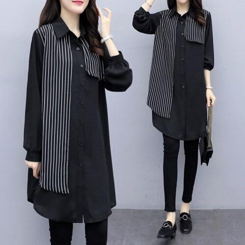 LLLmwybiao Women's Striped Shirts