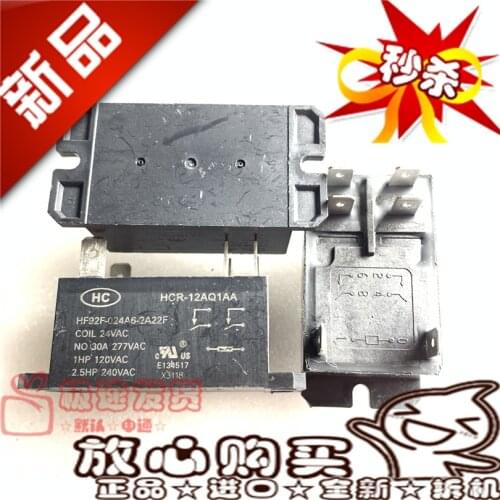 New off-the-Shelf HCR-12AQ1AA 24VAC Normally Open-Type HC-Relay HF92F-024A6-2A22F