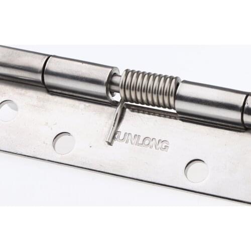 Stainless Steel Spring Loaded Door Butt Hinge Automatic Closing/Soft Closer