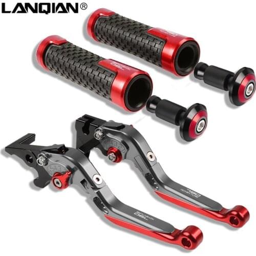 Motorcycle Brake Clutch Levers Handlebar Hand Grips For 790 ADVENTURE 790 ADV ADVENTURE R 2017 2018 2019 2020 Accessories