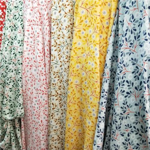 Dress Chiffon Dropping Material Tissue Fabric DIY Clothing Sewing Textile Summer Cloth