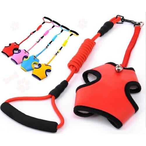 Dog Harness For Chihuahua Pug Small Medium Dogs Puppy Cat Harnesses Vest Walking Lead Leash For Pet Walking