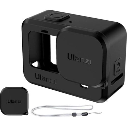 For GoPro Hero 9 Black Action Camera Silicone Cover Sleeve Lens Cap Cover Protective Frame Case For GoPro Hero9 Accessories