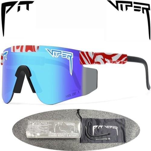 PIT VIPER Fishing Sunglasses Outdoor Glasses Sports Eyewear Cycling UV400 Fashion Bike Bicycle Sunglasses Men Women Mtb Goggles