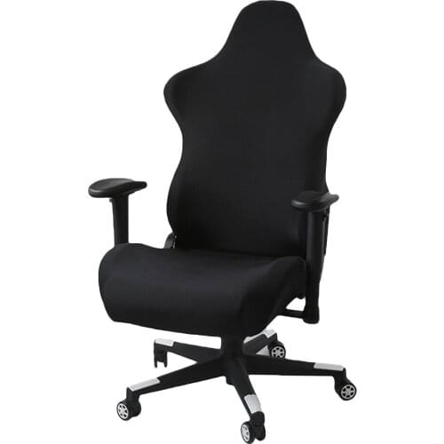 Spandex Elastic Chair Covers Ergonomic Office Computer Game Chair Slipcovers Stretch Polyester Covers For Reclining Racing