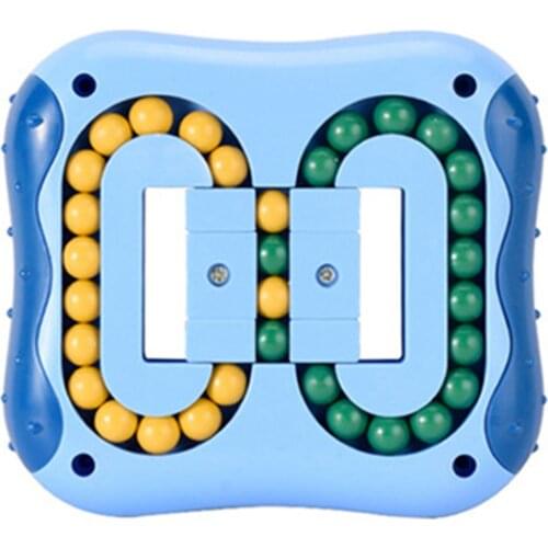 Wonderlife Rotating Magic Bean Intelligence Fingertip Cube Childrens Finger Gyro Magic Disk Educational Cube Toy