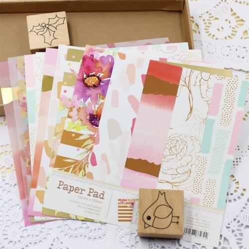 YPP CRAFT Lovely Series Material Paper Set for Scrapbooking DIY Projects/Photo Album/Card Making Crafts