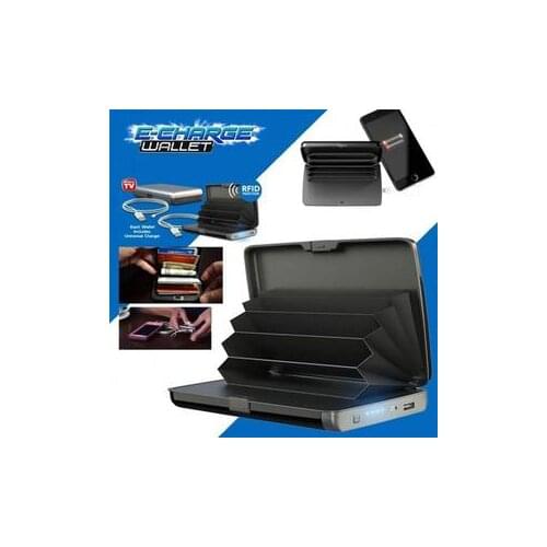 2 in 1 Pocket Charger Wallet Phone Power Bank Digital Pocket Storage Card bag Pouch universal Portable Storage Bag