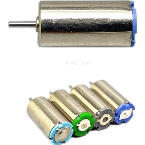 6MM Colorful Coreless DC Motor Hollow Cup 612 3V High Speed Model Airplane Parts 1.5V 3.7V 54000RPM