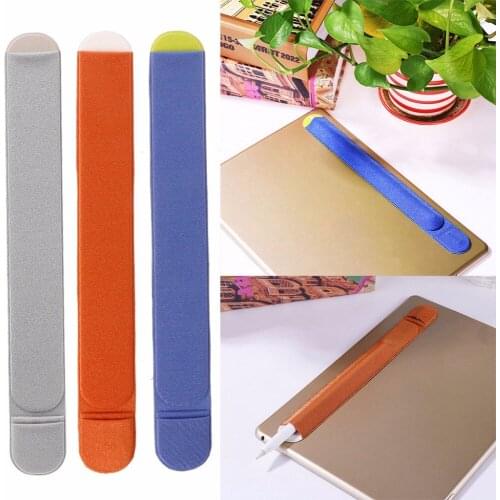 1Pc 3-Color Soft Nylon Cloth Tablet PC Stylus Pen Protective Sleeve Adhesive Pouch For Apple iPad Pro Pencil Case Bag New C26