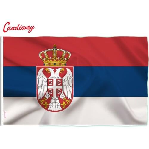 Serbia flag rinternational country flag Outdoor Republic of Serbia Polyester Flag 5*3 feet NN141