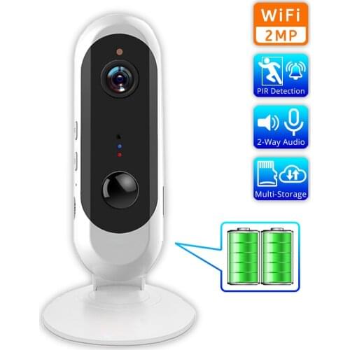 HD 1080P Battery WiFi Camera H.265 PIR Human Detect Cloud Audio Wireless Home Security IP Camera Wire-Free CCTV Security Camera