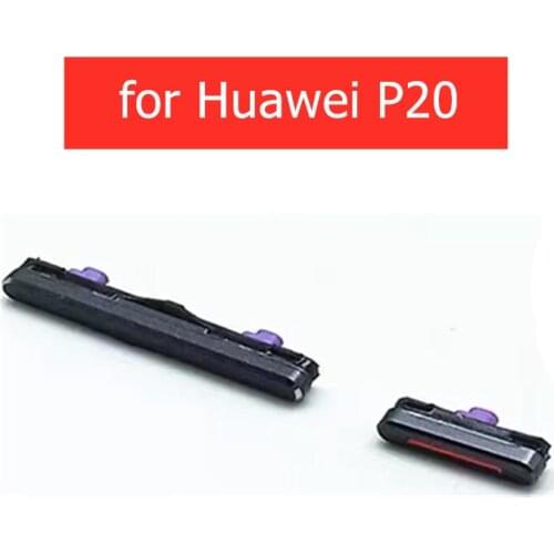 For Huawei P20 Power Volume Button Side Key Button On Off Switch Key Replace Repair Spare Parts