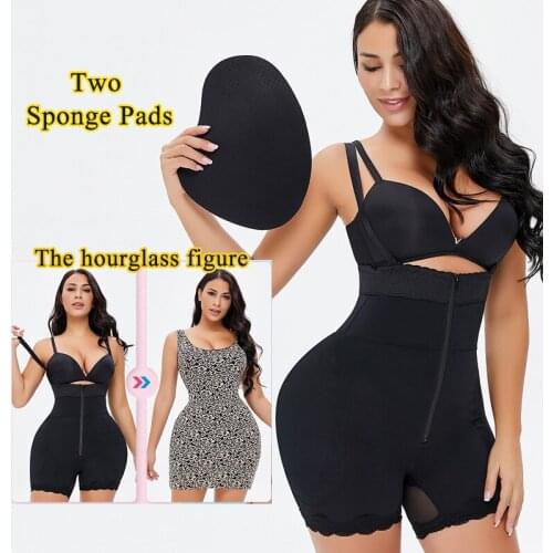 Hourglass Figure Shapewear Waist Trainer Hip Enhancer Shaper Sexy Body Shorts Seamless Underwear Women Bodysuit Bridal Shapers