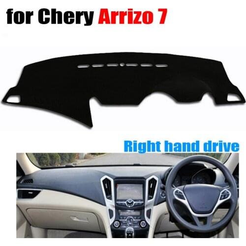 Car dashboard covers mat for Chery Arrizo 7 all the years Right hand drive dashmat pad dash cover auto dashboard accessories
