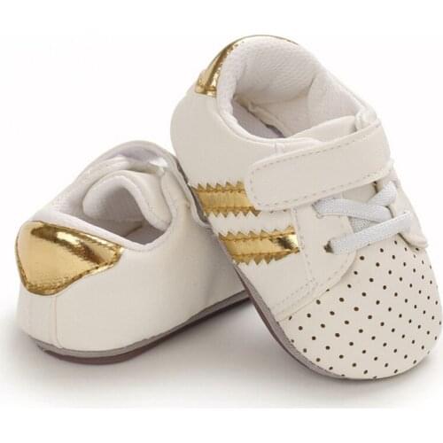 Baby Boy Girl Crib Toddler Shoes PU First Walkers Comfort Soft Anti-slip Sneakers Warm Shoes