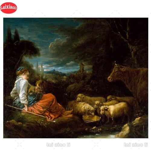 5d photo Round Diamond Painting Christmas Birthday Wedding Unique Gifts The court beauty Full Drill Square Mosaic Home Decor