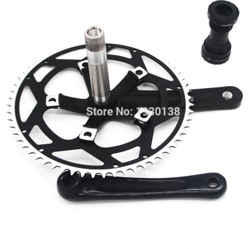 Litepro AL7075 60T chainring Alu forged crankset Folding bike chain wheel For BYA412 SP8 SP18 With Free B.B