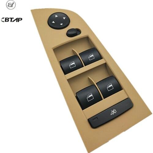 BTAP New Beige Master Power Window Switch For BMW E90 E91 328i 330i 335i 335d 61319217331 German Specification 61 31 9 217 331