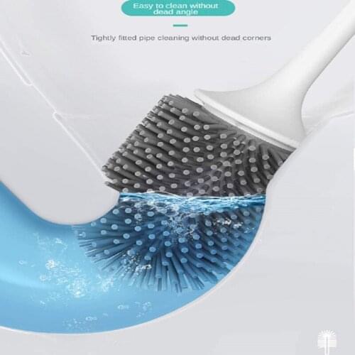 TPR toilet brush bathroom cleaning rubber toilet brush head cleaning tool bathroom accessories super detergency