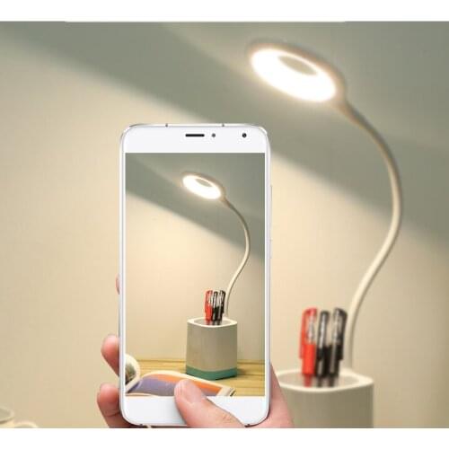 Desk lamp USB led Table Lamp 14 LED Table lamp with Clip Bed Reading book Light LED Desk lamp Table Touch 3 Modes