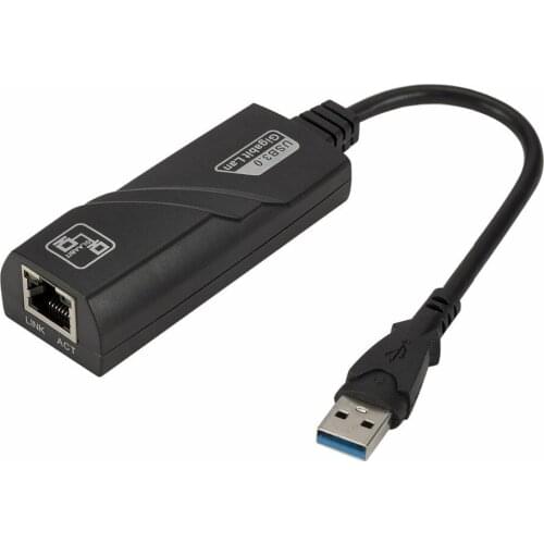 USB 3.0 To Gigabit Ethernet RJ45 LAN (10/100/1000) Mbps Network Adapter Ethernet Network Card