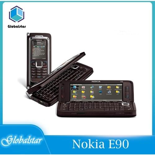 Nokia E90 Refurbished Original NOKIA E90 Mobile Cell Phone 3G GPS Wifi 3.2MP Bluetooth Smartphone Red & Gift Refurbished