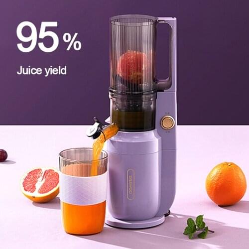 250W Electric Slow Juicer Portable Blender Fruit Vegetable Screw Cold Press Extractor Squeezer Orange Juicer Filter-Free 220V